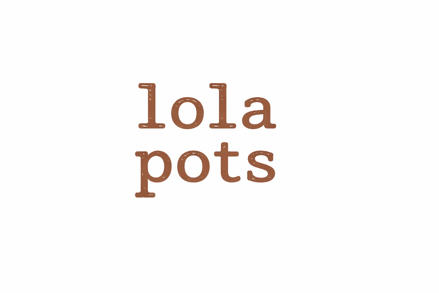 Lola Pots: Homemade Pottery